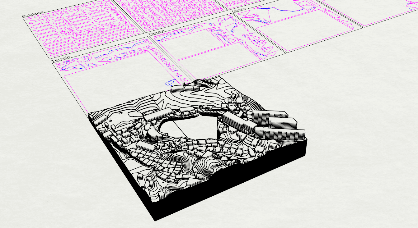 Site Model LaserCut